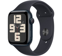 Смарт-часы Apple Watch SE GPS 44mm Midnight Aluminium Case with Midnight Sport Band - S/M