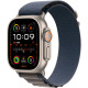 Смарт-часы Apple Watch Ultra 2 GPS + Cellular, 49mm Titanium Case with Blue Alpine Loop - Medium