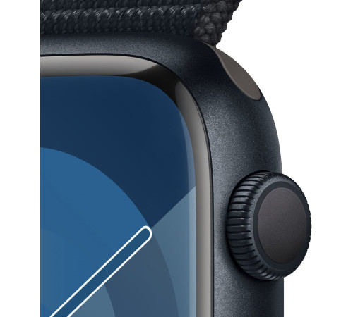 Смарт-часы Apple Watch Series 9 GPS 45mm Midnight Aluminium Case with Midnight Sport Loop