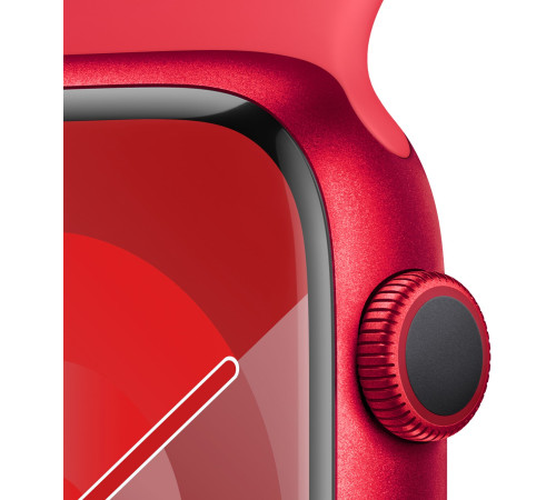 Смарт-часы Apple Watch Series 9 GPS 45mm (PRODUCT)RED Aluminium Case with (PRODUCT)RED Sport Band - M/L