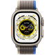 Смарт-часы Apple Watch Ultra GPS + Cellular 49mm Titanium Case with Blue/Gray Trail Loop - S/M