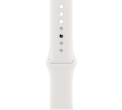 Смарт-часы Apple Watch Series 8 GPS 45mm Silver Aluminium Case with White Sport Band