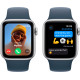 Смарт-часы Apple Watch SE GPS 40mm Silver Aluminium Case with Storm Blue Sport Band - M/L
