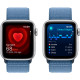 Смарт-часы Apple Watch SE GPS 40mm Silver Aluminium Case with Winter Blue Sport Loop