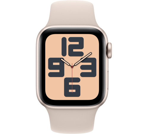 Смарт-часы Apple Watch SE GPS 40mm Starlight Aluminium Case with Starlight Sport Band - S/M