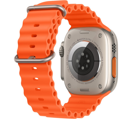 Смарт-часы Apple Watch Ultra 2 GPS + Cellular, 49mm Titanium Case with Orange Ocean Band