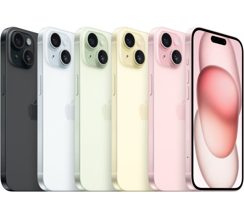 Смартфон Apple iPhone 15 256GB Black