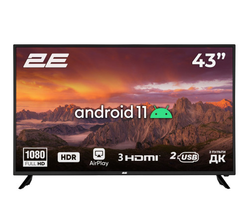 Телевизор 2E 43A06K (2E-43A06K)