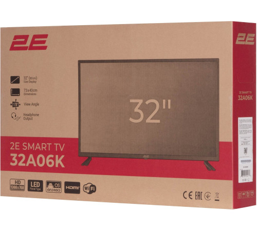 Телевизор 2E 32A06K (2E-32A06K)