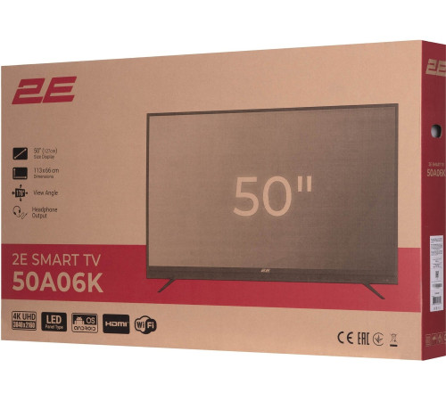 Телевизор 2E 50A06K (2E-50A06K)