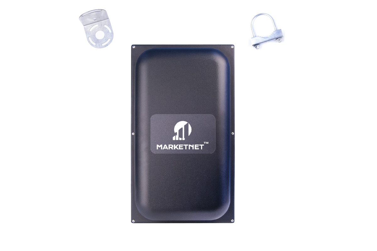 Marketnet Панельна 4G антена MARKETNET Maxi MIMO 2 х 22 dBi (Частоти 800/900/1800 ...
