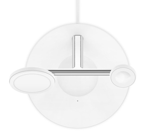 Бездротовий ЗП Belkin MagSafe 3in1 Wireless Charger White