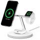 Бездротовий ЗП Belkin MagSafe 3in1 Wireless Charger White