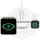 Бездротовий ЗП Belkin MagSafe 3in1 Wireless Charger White
