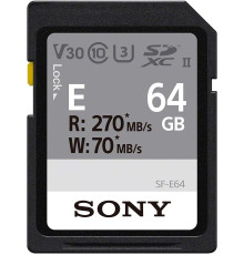 Карта пам'яті Sony 64GB SDXC C10 UHS-II U3 V60 R270/W70MB/s Entry
