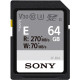 Карта пам'яті Sony 64GB SDXC C10 UHS-II U3 V60 R270/W70MB/s Entry