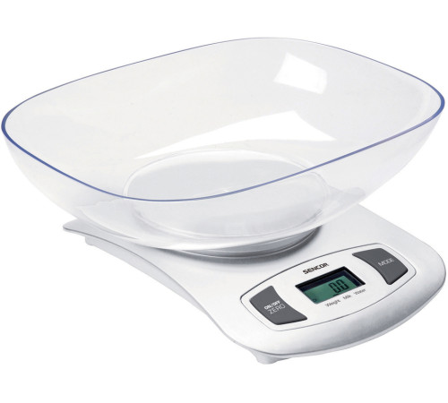 Ваги кухонні електронні Sencor SKS 4001WH