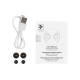 Навушники 2E RainDrops Light True Wireless Waterproof Mic White