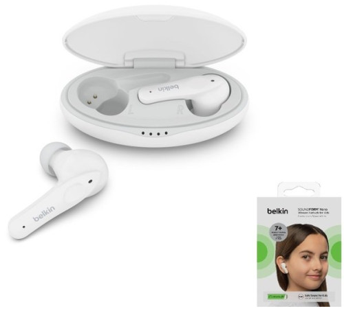 Навушники Belkin Soundform Nano True Wireless White