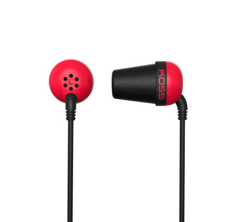 Навушники Koss The Plug Noise Isolating Red