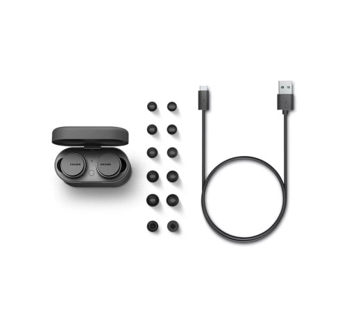 Навушники Philips TAT8506 TWS ANC Pro+ Hi-Res IPX4 Чорний