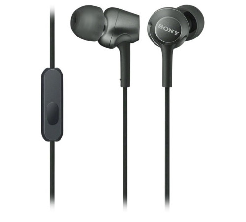 Навушники Sony MDR-EX255AP In-ear Mic Чорний