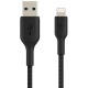 Кабель Belkin USB-A - Lightning, BRAIDED, 2m Black