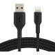 Кабель Belkin USB-A - Lightning, BRAIDED, 2m Black