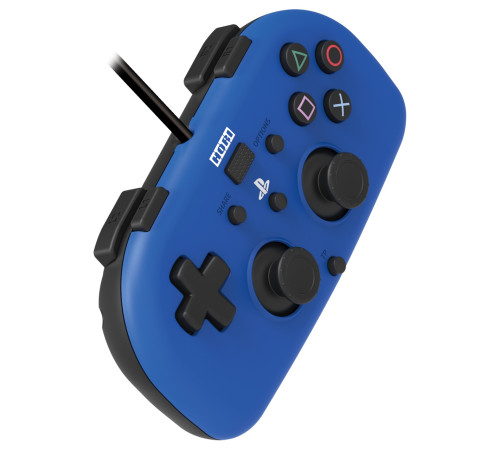 Геймпад дротовий Mini Gamepad для PS4, Blue