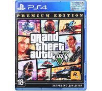 Гра консольна PS4 Grand Theft Auto V Premium Edition, BD диск