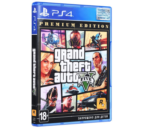 Гра консольна PS4 Grand Theft Auto V Premium Edition, BD диск