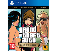 Гра консольна PS4 Grand Theft Auto: The Trilogy – The Definitive Edition, BD диск