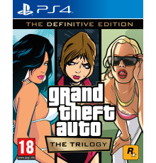 Гра консольна PS4 Grand Theft Auto: The Trilogy – The Definitive Edition, BD диск