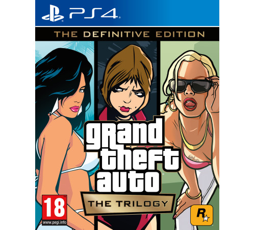 Гра консольна PS4 Grand Theft Auto: The Trilogy – The Definitive Edition, BD диск