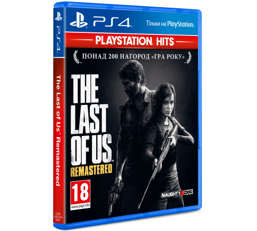 Гра консольна PS4 The Last of Us: Remstered (PlayStation Hits), BD диск