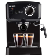 Ріжкова кавоварка еспресо Sencor SES 1710BK (41005712)