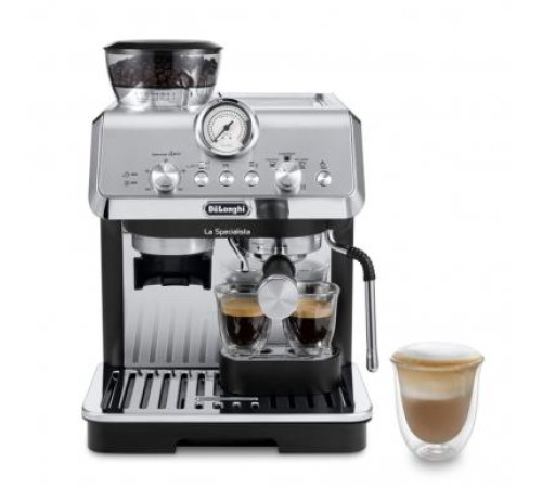 Ріжкова кавоварка еспресо Delonghi La Specialista Arte EC 9155.MB (0132126043)