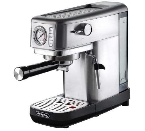 Ріжкова кавоварка еспресо Ariete 1381 Silver (00M138110AR0)