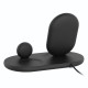 Бездротовий ЗП Belkin 3-in-1 Wireless Pad/Stand/Apple Watch Black