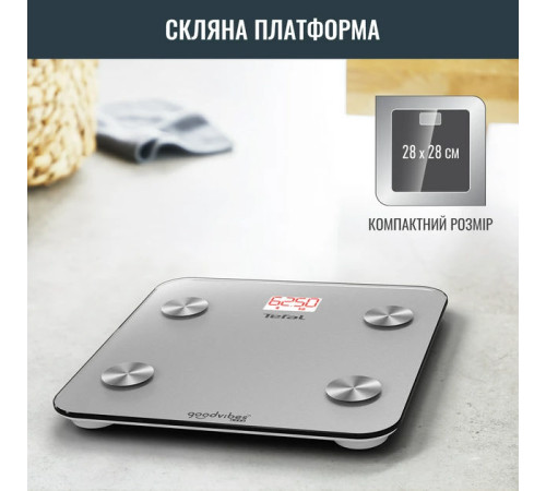 Ваги підлогові електронні Tefal Goodvibes Life BM9600S1