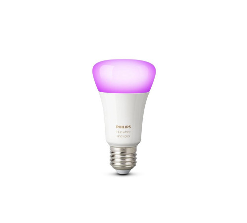 Світлодіодна лампа LED Philips LED Hue Single Bulb E27 9W(60W) 2000K-6500K Color Bluetooth Dim (9290