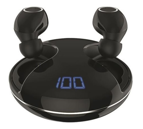 Навушники 2E RainDrops Х True Wireless Waterproof Mic Black