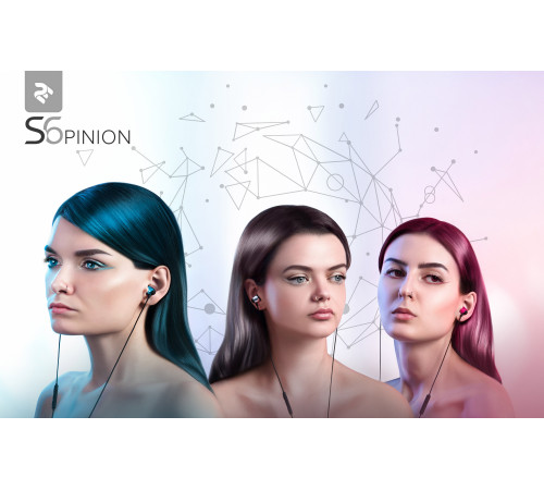 Навушники 2E S6 Pinion Червоний