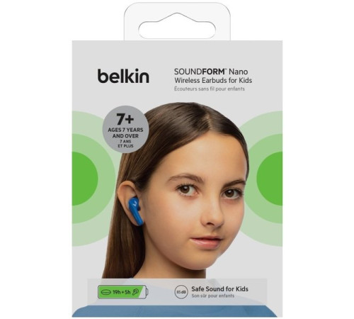 Навушники Belkin Soundform Nano True Wireless Blue