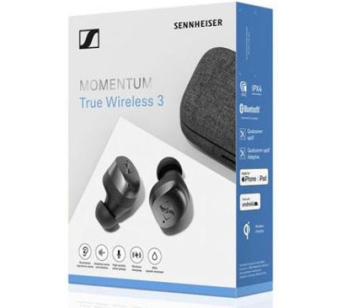 Навушники Sennheiser Momentum 3 (MTW3) True Wireless Mic Graphite