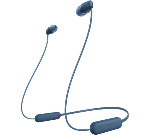 Навушники SONY WI-C100 In-ear IPX4 Wireless Синій
