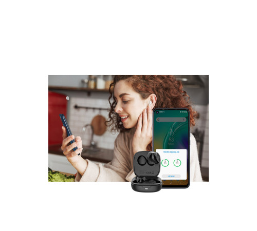 Навушники TECNO Hipods H2 White