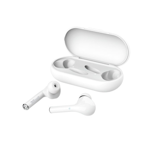 Навушники Trust Nika Touch True Wireless Mic White