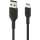 Кабель Belkin USB-A - USB-С, BRAIDED, 1m, black