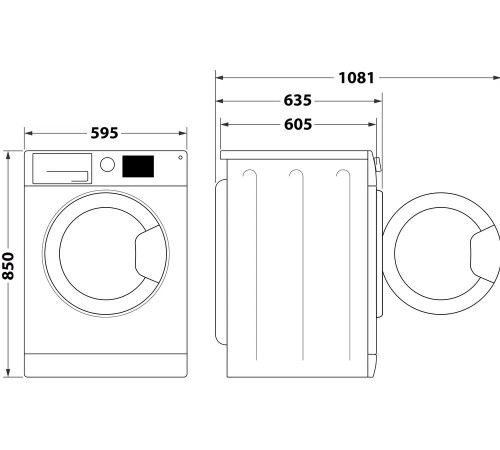 Стиральная машина Whirlpool FFB10469BVUA
